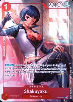 Shakuyaku (Premium Card Collection -Best Selection Vol. 5-) card from One Piece Promotion Cards