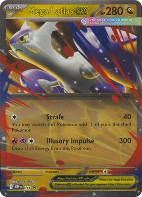 Mega Latias ex - 011 card from ME: Mega Evolution Promo