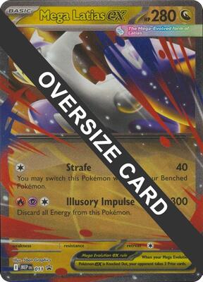 Mega Latias ex - 011 card from Jumbo Cards