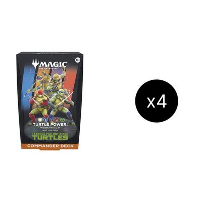 Teenage Mutant Ninja Turtles Commander Deck - Turtle Power! Case card from Commander: Teenage Mutant Ninja Turtles
