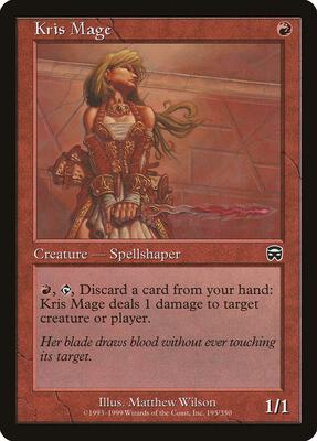 Kris Mage card from Mercadian Masques