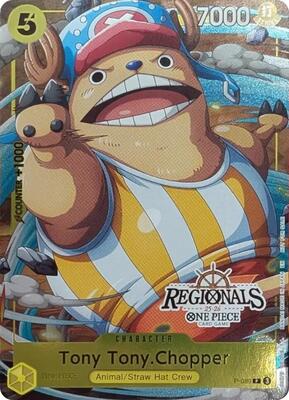 Tony Tony.Chopper (CS 25-26 Regionals Textured Chase Promo) card from One Piece Promotion Cards