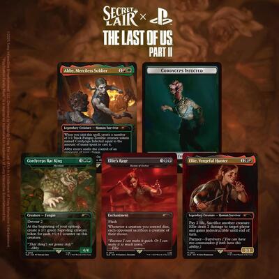 Secret Lair x The Last of Us Part II - Non-Foil Edition card from Secret Lair Drop Series