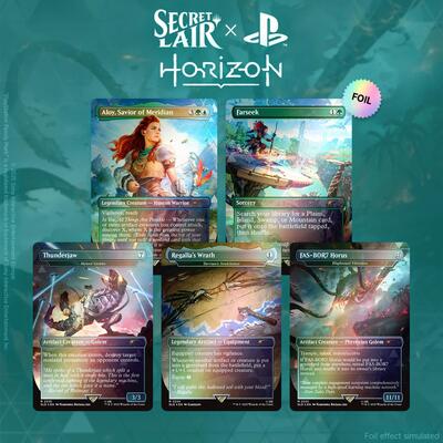 Secret Lair x Horizon: Into the Forbidden West - Rainbow Foil Edition card from Secret Lair Drop Series