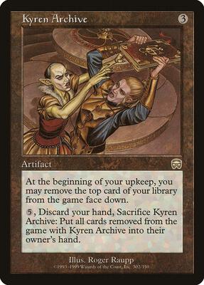 Kyren Archive card from Mercadian Masques