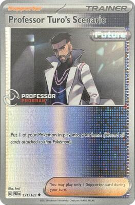 Professor Turo's Scenario - 171/182 card from Professor Program Promos