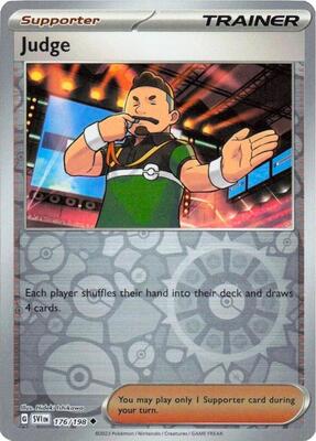 Judge - 176/198 card from Professor Program Promos