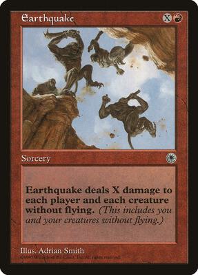 Earthquake card from Portal