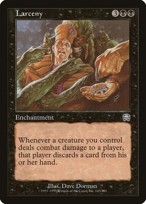 Larceny card from Mercadian Masques