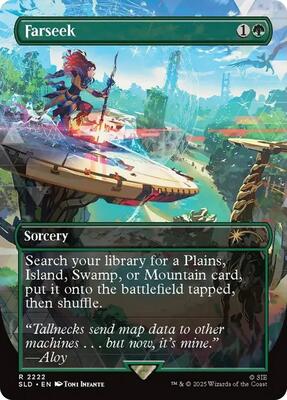 Farseek (2222) card from Secret Lair Drop Series
