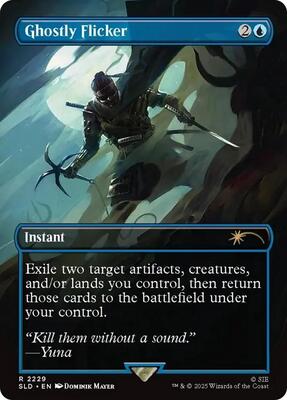 Ghostly Flicker card from Secret Lair Drop Series
