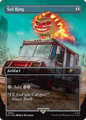 Sol Ring (0912) (Rainbow Foil) card from Secret Lair Drop Series