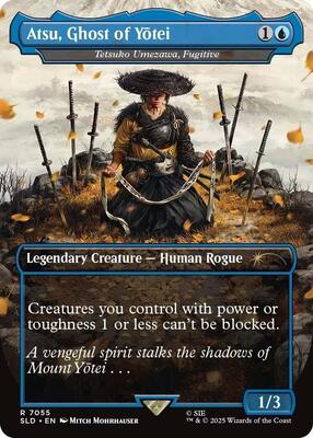 Atsu, Ghost of Yotei - Tetsuko Umezawa, Fugitive card from Secret Lair Drop Series