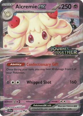 Alcremie ex (Journey Together Stamped) card from Miscellaneous Cards & Products