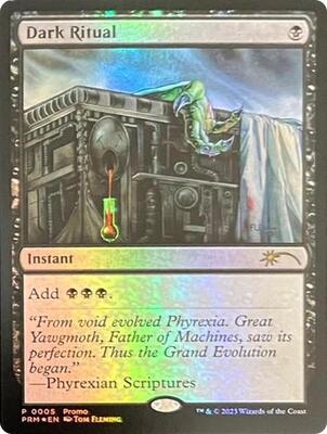 Dark Ritual (Graphic Novel Insert) card from Media Promos