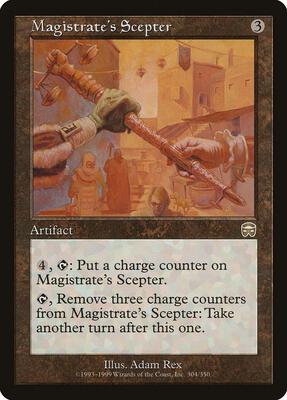 Magistrate's Scepter card from Mercadian Masques