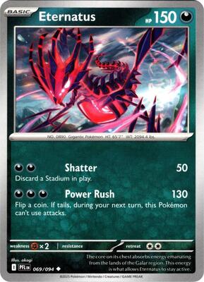 Eternatus card from ME02: Phantasmal Flames