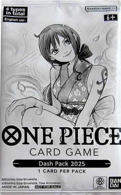 Dash Pack 2025 card from One Piece Promotion Cards