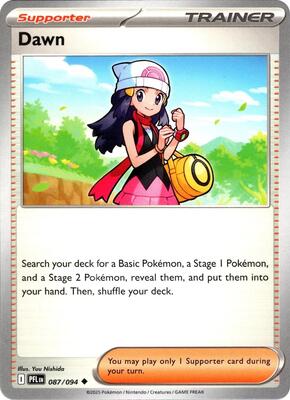 Dawn card from ME02: Phantasmal Flames