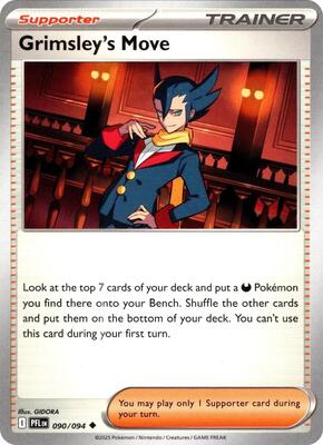 Grimsley's Move card from ME02: Phantasmal Flames