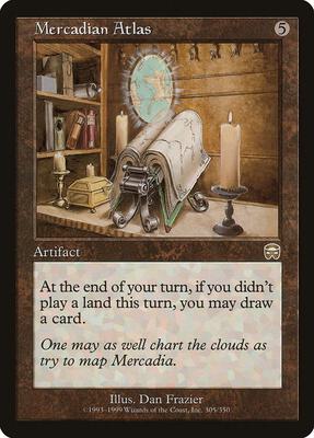 Mercadian Atlas card from Mercadian Masques
