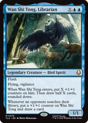 Wan Shi Tong, Librarian card from Avatar: The Last Airbender