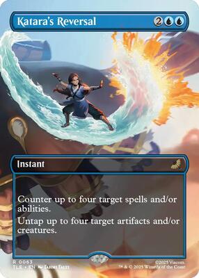 Katara's Reversal (Borderless) card from Avatar: The Last Airbender: Eternal-Legal