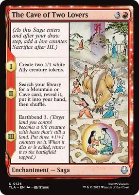 The Cave of Two Lovers card from Avatar: The Last Airbender
