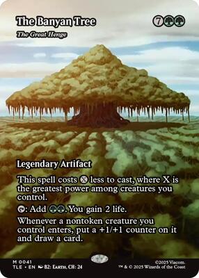 The Banyan Tree - The Great Henge (Borderless) card from Avatar: The Last Airbender: Eternal-Legal