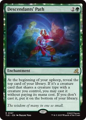 Descendants' Path card from Avatar: The Last Airbender: Eternal-Legal