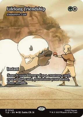 Lifelong Friendship - Eladamri's Call (Borderless) card from Avatar: The Last Airbender: Eternal-Legal