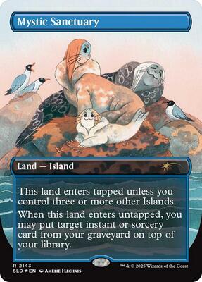 Mystic Sanctuary card from Secret Lair Drop Series
