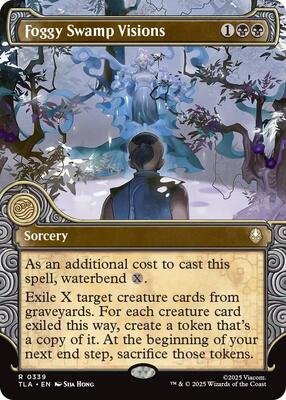 Foggy Swamp Visions (Showcase) card from Avatar: The Last Airbender