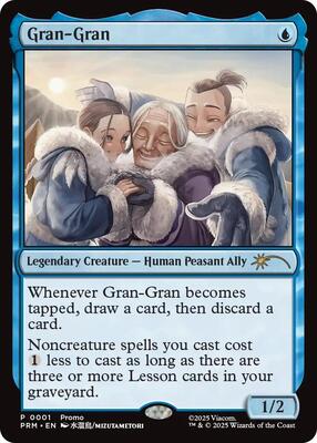 Gran-Gran card from Unique and Miscellaneous Promos