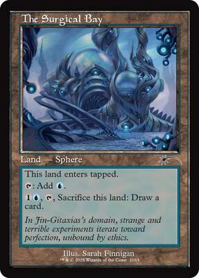 The Surgical Bay (Retro Frame) card from Secret Lair Drop Series