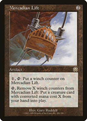 Mercadian Lift card from Mercadian Masques