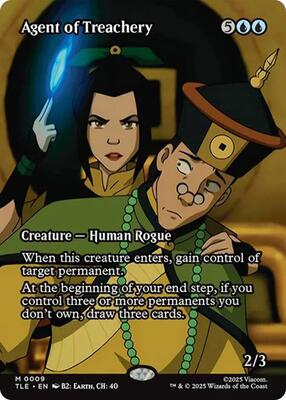 Agent of Treachery (Borderless) card from Avatar: The Last Airbender: Eternal-Legal