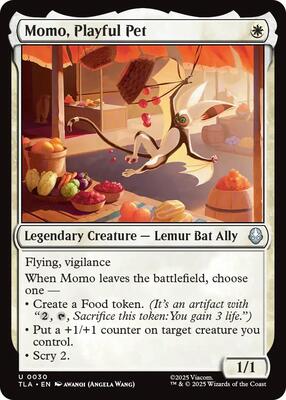 Momo, Playful Pet card from Avatar: The Last Airbender