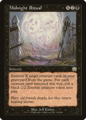 Midnight Ritual card from Mercadian Masques