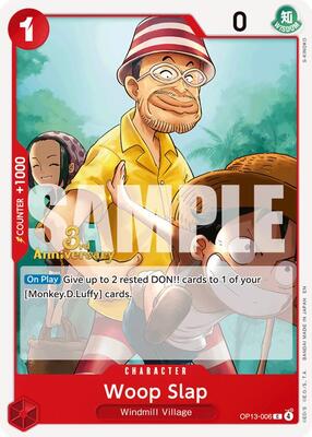 Woop Slap card from Carrying On His Will: 3rd Anniversary Tournament Cards