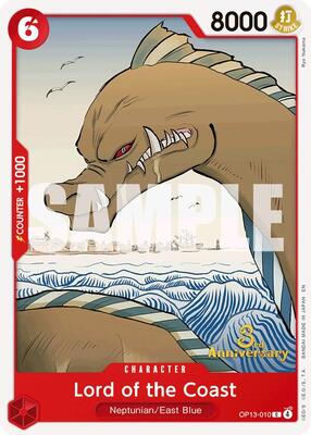 Lord of the Coast card from Carrying On His Will: 3rd Anniversary Tournament Cards