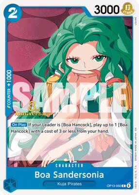 Boa Sandersonia card from Carrying On His Will: 3rd Anniversary Tournament Cards