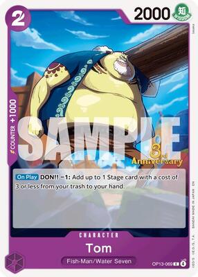Tom card from Carrying On His Will: 3rd Anniversary Tournament Cards