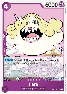 Hera card from Carrying On His Will: 3rd Anniversary Tournament Cards