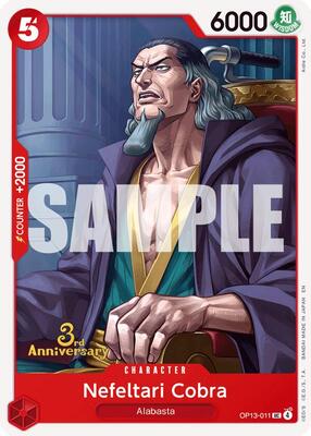 Nefeltari Cobra card from Carrying On His Will: 3rd Anniversary Tournament Cards