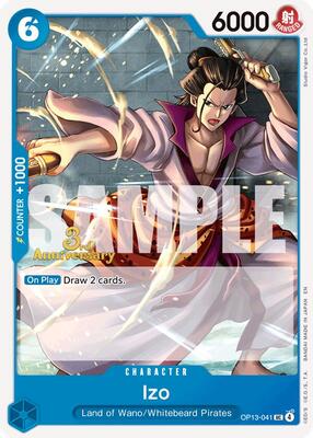 Izo card from Carrying On His Will: 3rd Anniversary Tournament Cards