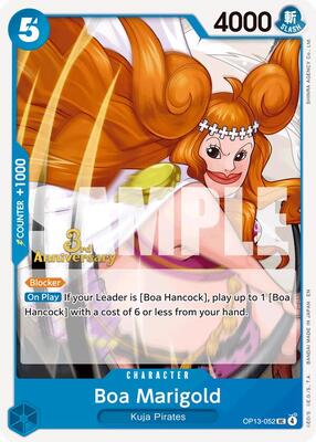 Boa Marigold card from Carrying On His Will: 3rd Anniversary Tournament Cards