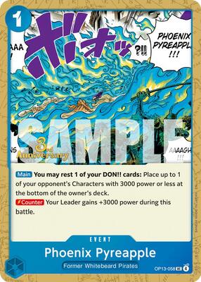 Phoenix Pyreapple card from Carrying On His Will: 3rd Anniversary Tournament Cards