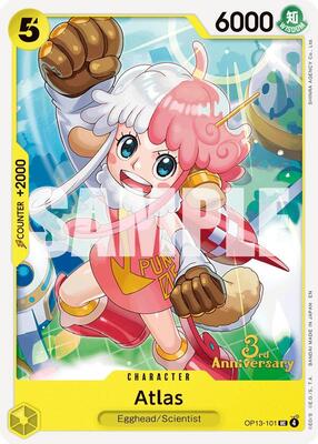 Atlas card from Carrying On His Will: 3rd Anniversary Tournament Cards