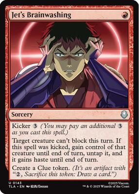 Jet's Brainwashing card from Avatar: The Last Airbender